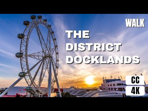 Exploring Melbourne's Mysterious District Docklands in 4K