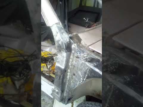 как сварил угол рамки лобового стекла #ЛадаЛасточка вертикал -удобно смотреть на мобиле .слайдшоу