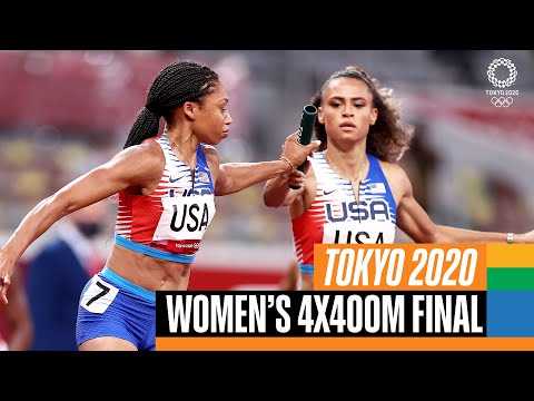 🏃‍♀️ Women's 4x400m Final | Tokyo Replays