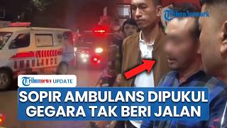Sopir Ambulans Dipukul Pengendara di Gegara Tak Beri Jalan, Pelaku Langsung Ditangkap Polisi