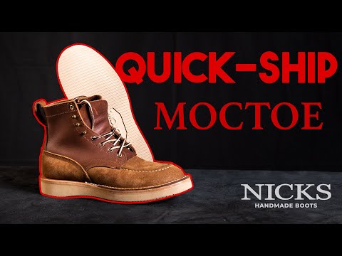 New Moc-Toe Quick Ship Nicks Boots! Nicks Boot of the Week