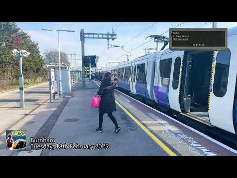 Trains at Burnham 180225 Part 4 4K