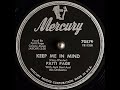 Keep Me in Mind ~ Patti Page with Jack Rael and His Orchestra (Fixed) (1955)