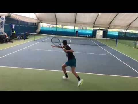 Mihaly Deli's Tennis Recruiting Video