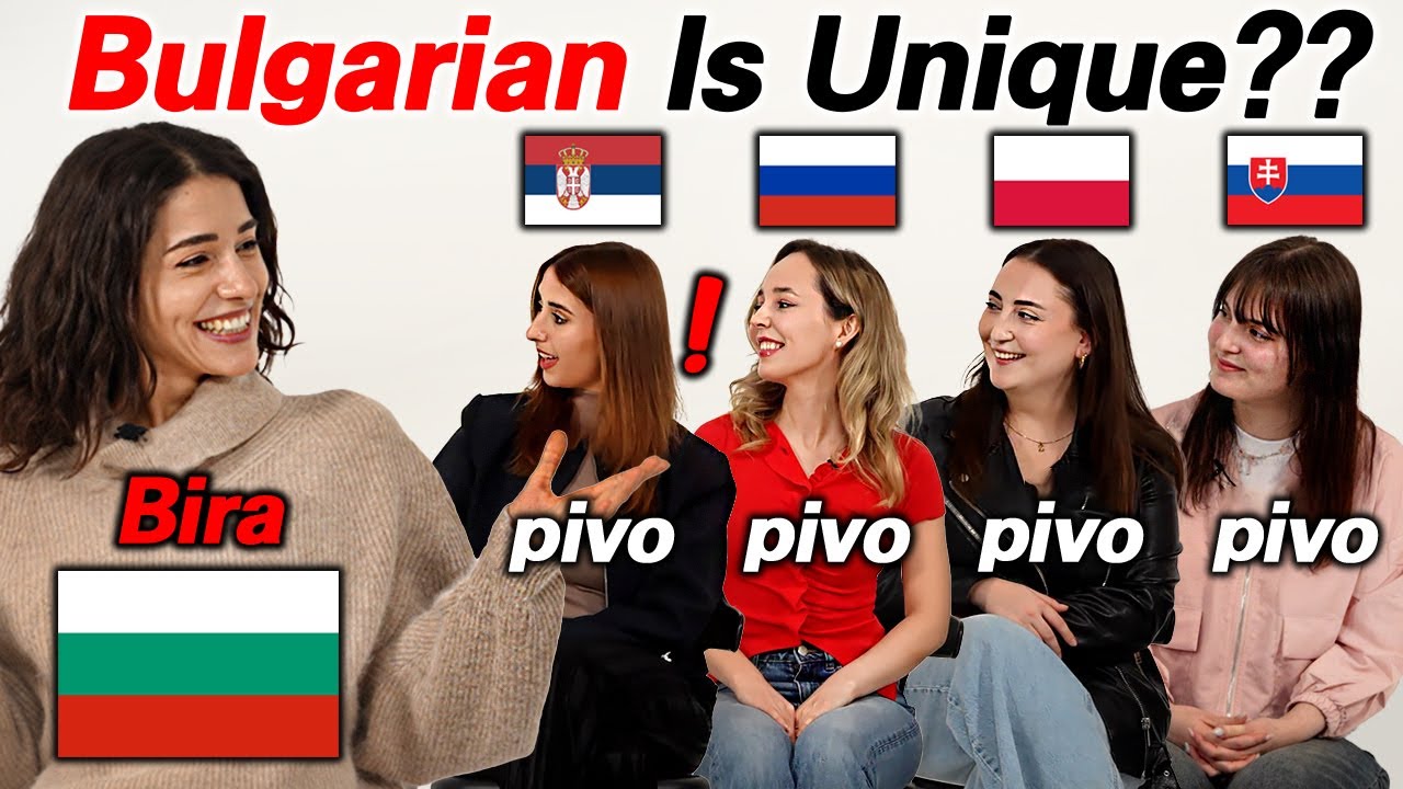 Bulgarian Is Different From Other Slavic Languages! l Can Slavic understand Each Other?