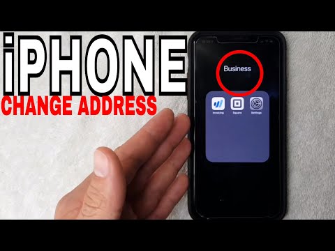 ✅ How To Change Home Address On iPhone 🔴
