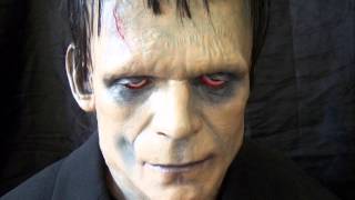 preview picture of video 'Universal Boris Karloff as the Frankenstein Monster life size bust'
