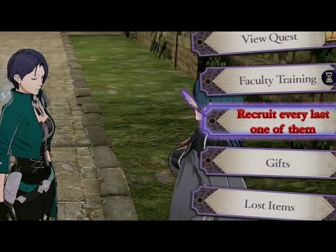 Three Houses Step 7.1: Recruit every last one of them