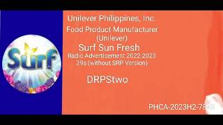 Surf Sun Fresh Radio Ad 2023-2024  29s (Without SRP Version)