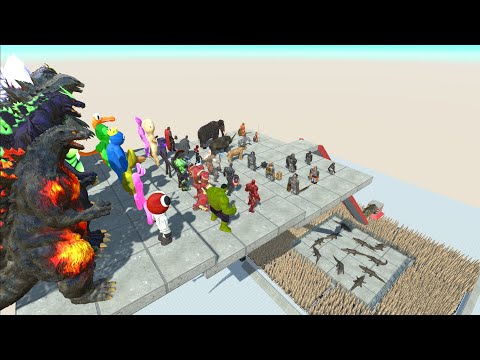 Falling Into The Crocodile's Den - Animal Revolt Battle Simulator