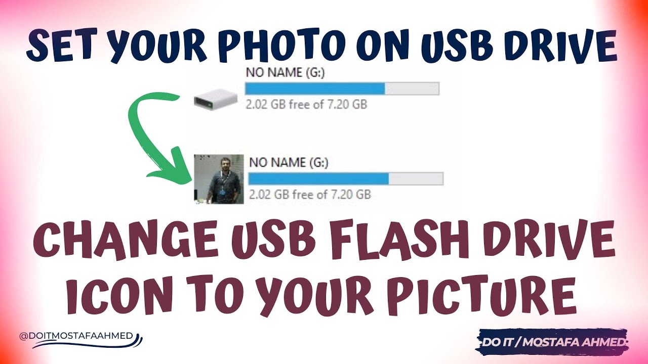 How to Change USB Flash Drive Icon to Your Picture