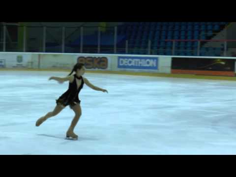 8 Maria KUDLA SP Solistki Novice Advanced I Opolska Łyżwa 2016