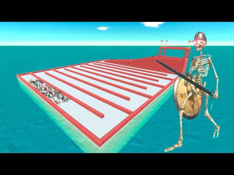 Escape From Alien Skeleton - Last Survivor - Animal Revolt Battle Simulator