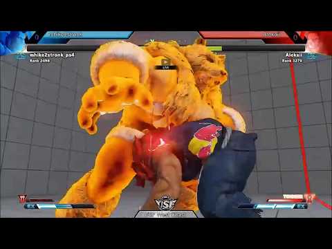 Grandfinals Alekaii (Akuma) vs mhike2stronk (Zangief)