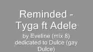 8th mix Reminded - Tyga ft. Adele