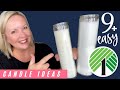 9+ Easy Customized Dollar Tree Candles Under $3