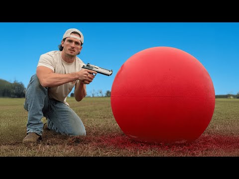 Can the Target Ball Stop a 50 Cal Sniper Rifle?