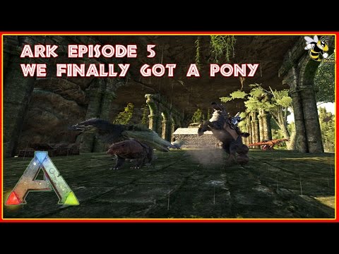 Ark Survival Evolved S04EP05 My Little Pony EQUUS Taming time
