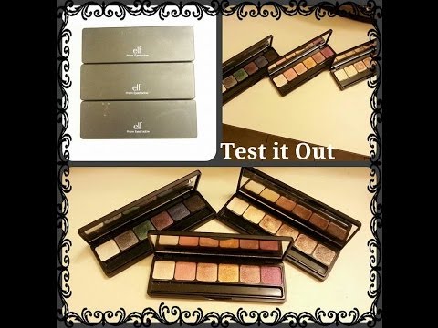 ☆Test it Out☆ NEW ELF Prism Palettes Review!