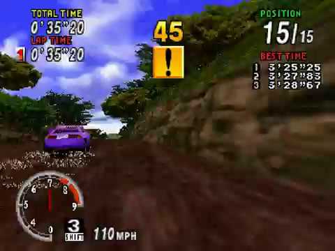 Sega Rally Championship  ~ Sega Saturn