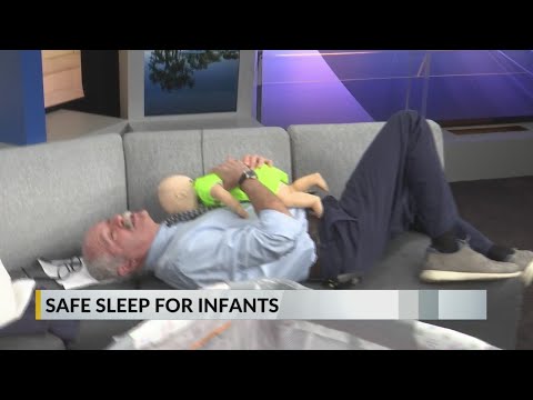 Dr. Scott Hamilton demonstrates the dangers of Positional Asphyxia, how Newborns should safely sleep