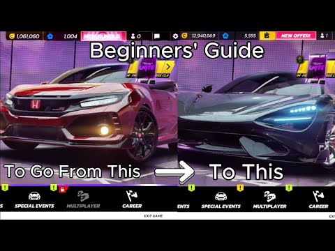 Beginner's Guide For Asphalt Legends Unite