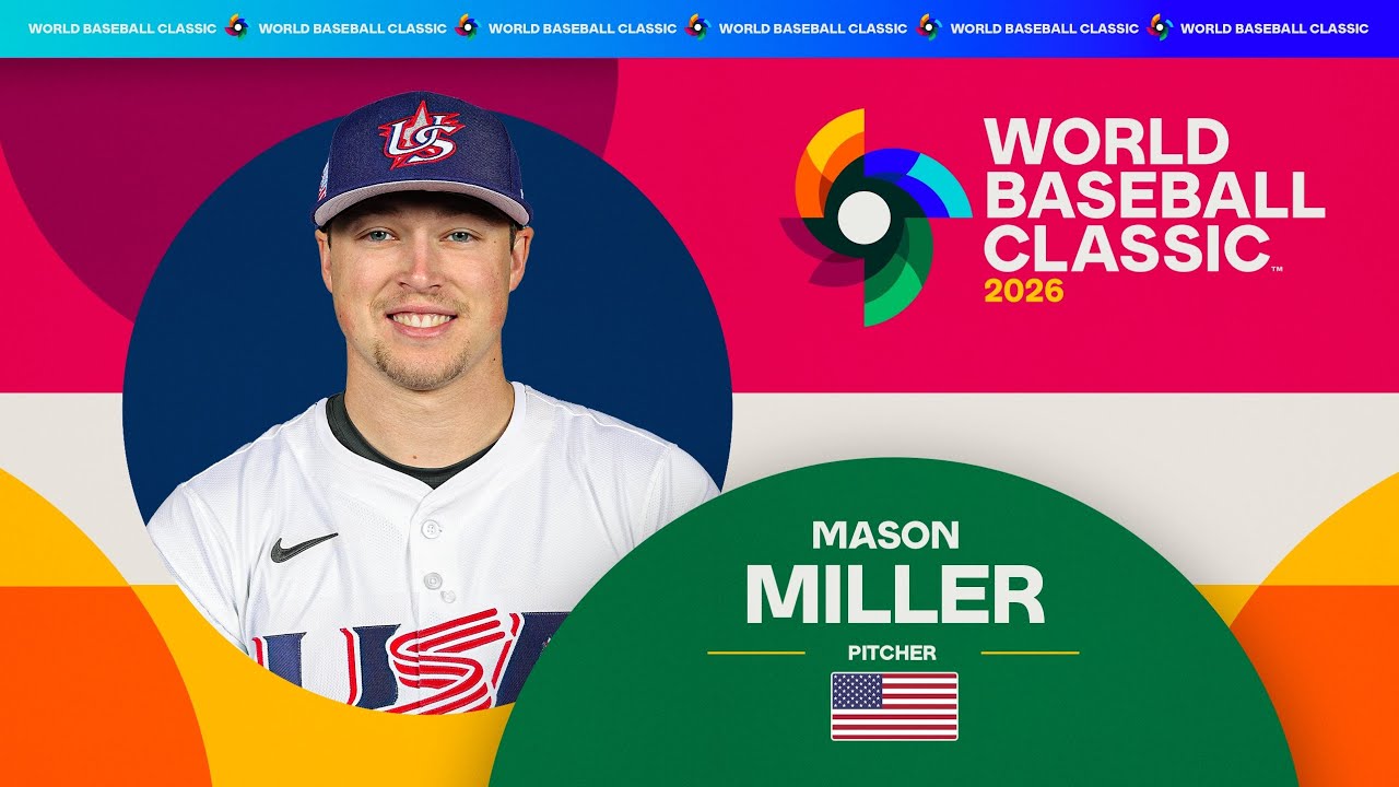 FEAR THE REAPER! Mason Miller announces he is coming to the 2026 World Baseball Classic! 🇺🇸