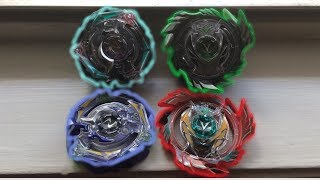 Satomb S3 6 Cross Atomic vs Valtyrek 7 Vortex Hunter - Beyblade Burst Evolution