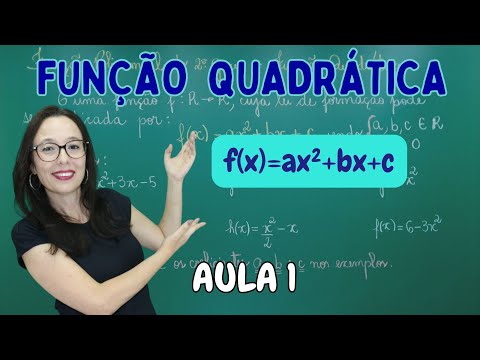 FUNÇÃO QUADRÁTICA - FUNÇÃO POLINOMIAL DO 2º GRAU - Professora Angela Matemática