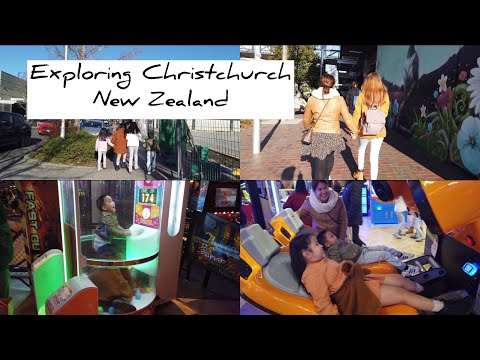 Things to do in Christchurch New Zealand||Travel vlog day 1 School holiday #travelvlog