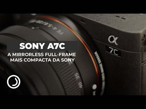 Câmera Sony Alpha a7C 24.2MP 4K Mirrorless (Corpo) - Preta