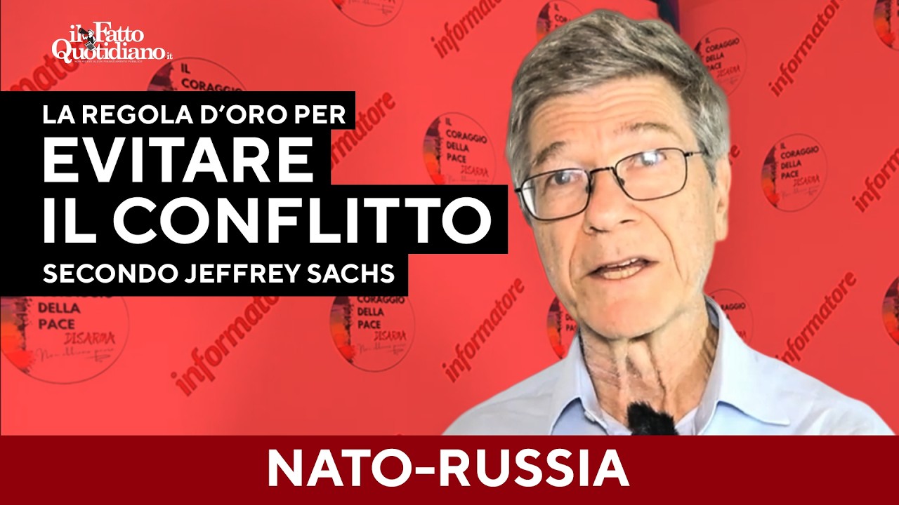 “Solo così ci sarà pace”. La strategia di Jeffrey Sachs sul conflitto NATO-Russia