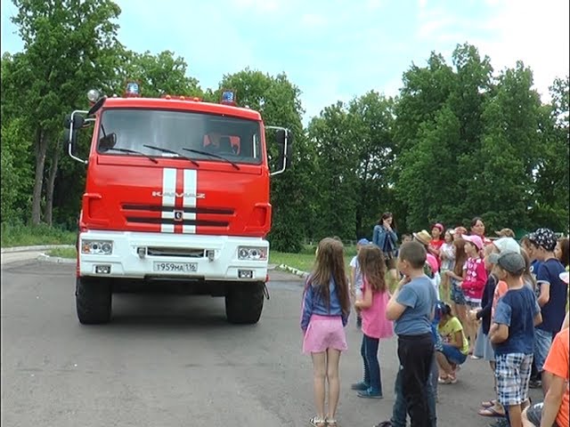 Учебная тревога в "Вишневой поляне"