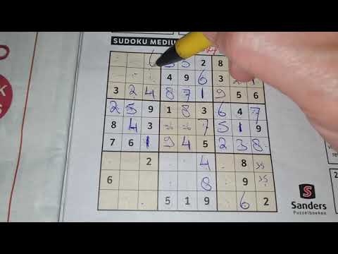 Our Daily Sudoku practice continues. (#3779) Medium Sudoku. 12-04-2021