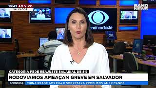 Rodoviários ameaçam greve em Salvador