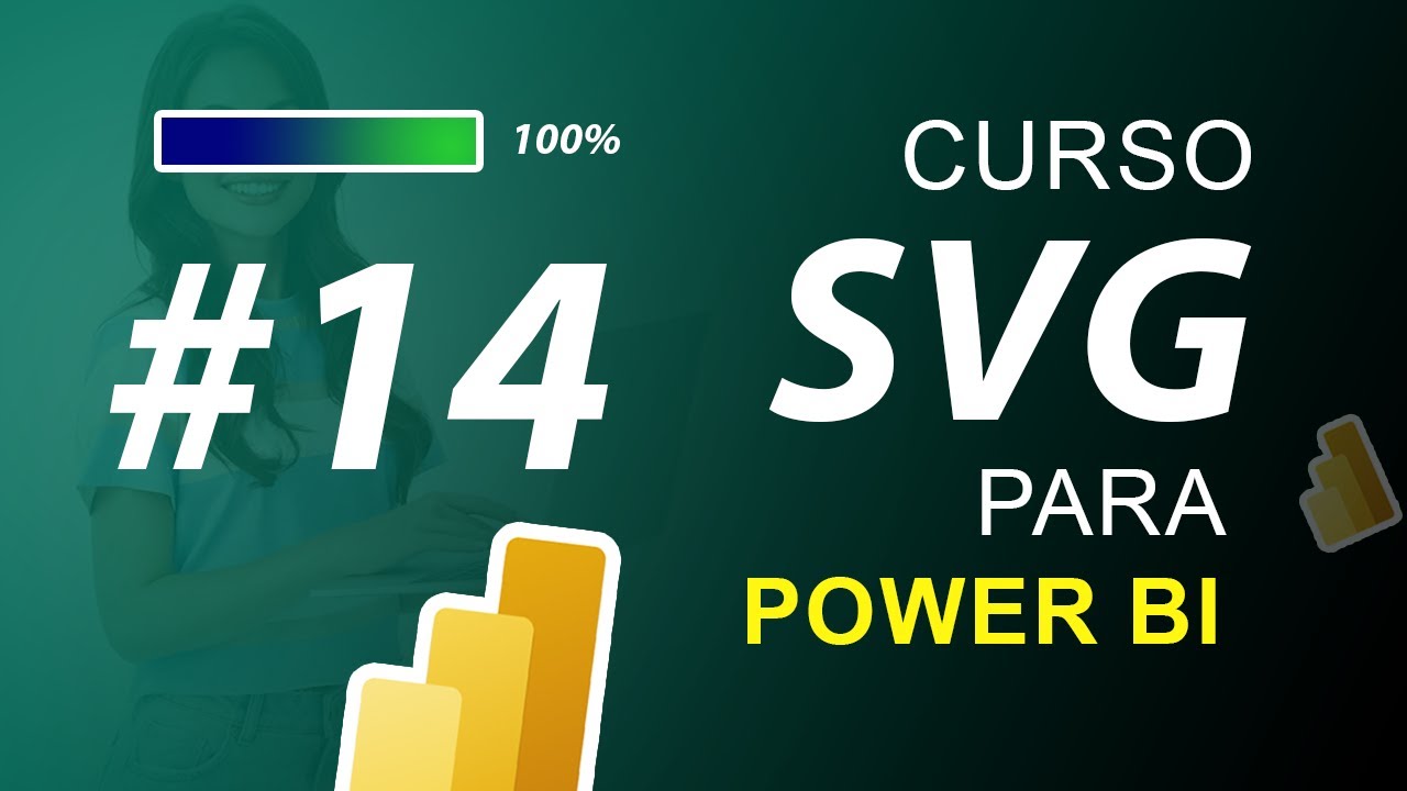 14. Gráfico de barras SVG con colores degradado en Power BI