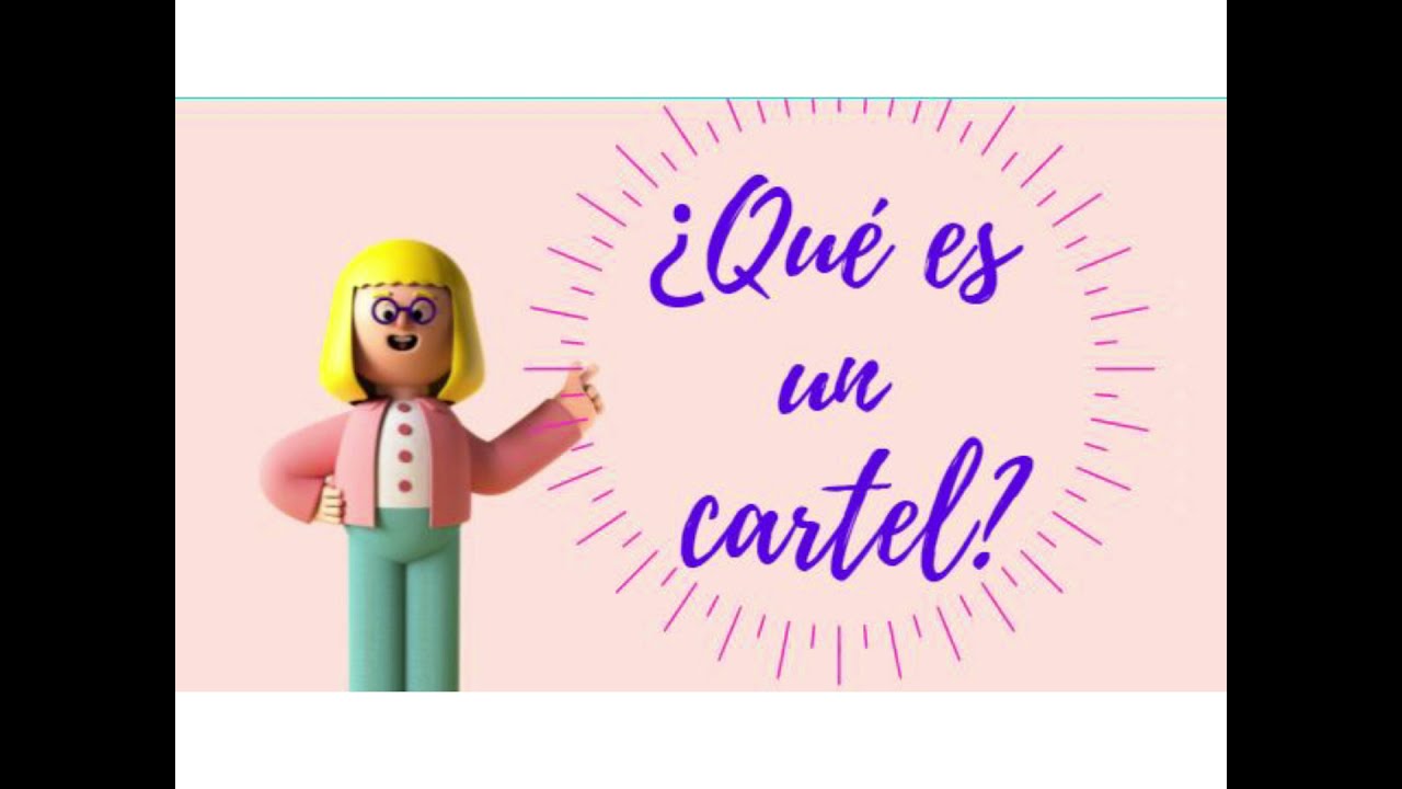 El cartel ¿Qué es y qué partes tienes?