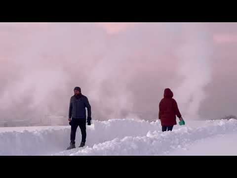 Ağrı’da eksi 24 derecede