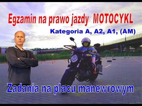 Egzamin na motocykl kategoria A, A2, A1, {AM}