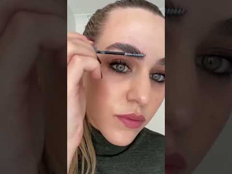 2 Step Brow Lamination Tutorial! #quickbrow #thequickflick #diymakeup