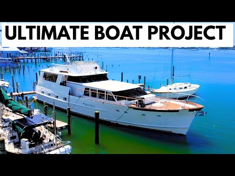 65' Classic Yacht Restoration Project Under $40k | 1975 65' Burger | Harbor Yacht Tours