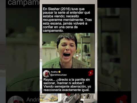 En Slasher (2016) tuve que pausar la serie al entender qué estaba viendo; necesito recuperarme