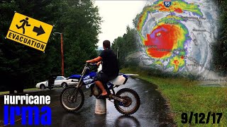 Riding Dirtbike In | HURRICANE IRMA