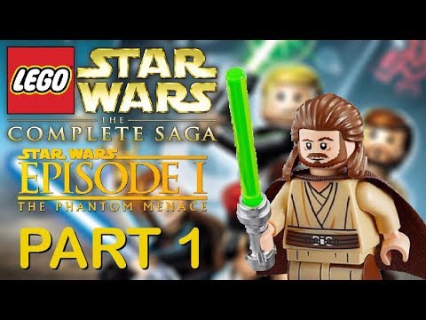 LEGO Star Wars The Complete Saga Walkthrough Part 1 - Negotiations
