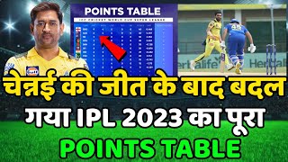 IPL 2023 Today Points Table | CSK vs MI After Match Points Table | Ipl 2023 Points Table