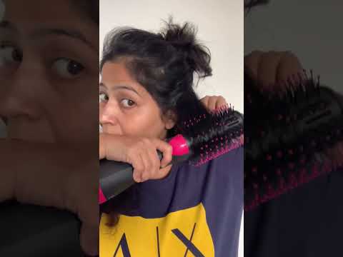 One Step Black Electric Hair Straightening Brush