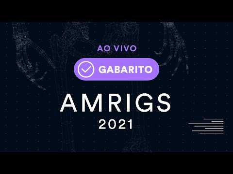 Correção completa da prova da AMRIGS 2021