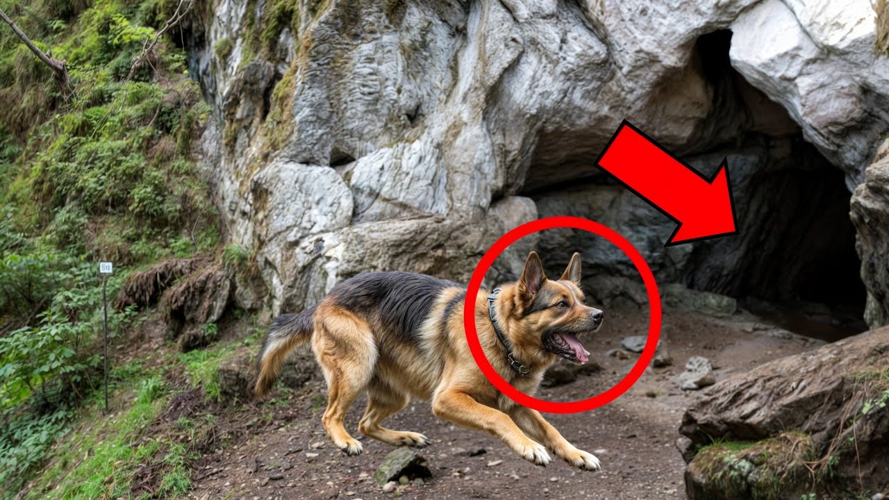 😱😱UN PERRO NO PARA DE LADRAR EN LA CUEVA, SU DUEÑO ENTRÓ Y A LOS POCOS MINUTOS EMPEZÓ A LLORAR
