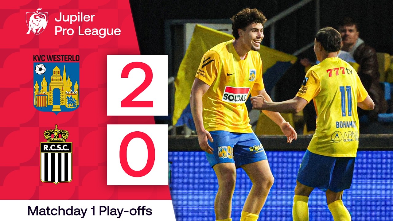 KVC Westerlo vs RC Sporting Charleroi Highlights
