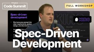 Spec-Driven Development: Agentic Coding at FAANG Scale and Quality — Al Harris, Amazon Kiro